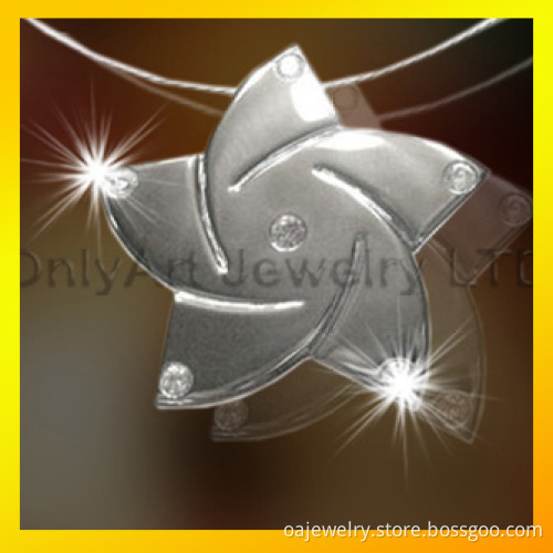 Women Pendant Steel Jewelry Star Jewelry